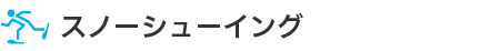 スノーシューイング